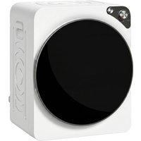 Vented Tumble Dryer 1000W Compact Tumble Dryer 5 Drying Modes Stainless Steel Tub