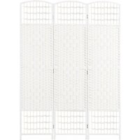 3 Panel Folding Room Divider Privacy Screen Paravent Partition Separator Living Room Bedroom