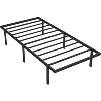 Best Bed Frames: Our Top Picks for Every Bedroom HOMCOM 3ft Single Bed Frame with Underbed Storage, Metal Platform Bed Frame with Steel Slat Support, No Box Spring Needed