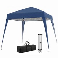 Outsunny Tonnelle Barnum de Jardin Pliant Anti UV avec Sac de Transport Acier Oxford Imperméabi