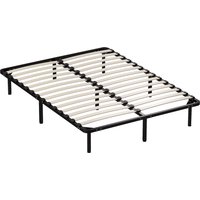 Best Bed Frames: Our Top Picks for Every Bedroom HOMCOM 4ft6 Double Bed Frame, Metal Platform Bed Frame with 2 x 14 Wood Slats, No Box Spring Needed, Underbed Storage, Black