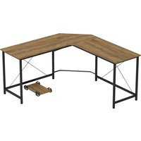 Corner L Shape Computer Desk PC Workstation Writing Gaming Table Home Office