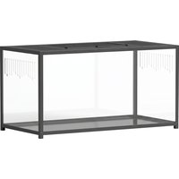 Large Hamster Cage Chewproof Metal Rat Cage Openable Top Syrian Dwarf Hamster Gerbil 100 x 50 x 52.5 cm