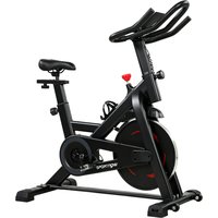 Exercise Bike Indoor Stationary Bike Smart APP 0 100% Magnetic Resistance Adjustable Seat & Handlebars