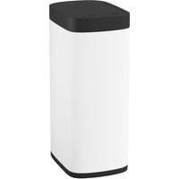 HOMCOM Poubelle de cuisine automatique 50L, poubelle à capteur de mouvement, fonctionne sur pil