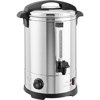 Catering Urn 1500W Stainless Steel Hot Water Boiler Dispenser Thermostat Keep Warm Function & Easy Pour Tap
