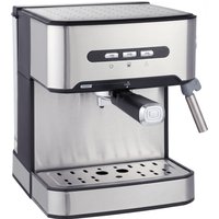 Espresso Machine 20 Bar Semi Automatic Cappuccino Coffee Maker Frother Wand Water Tank Silver
