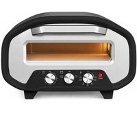 HOMCOM Electric Pizza Oven, Pizza Maker with 3 Knob Control and Ceramic Stone, Viewing Window, 2200W | Aosom Ireland