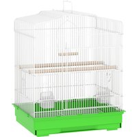 Aosom Rabatt 36% sparen auf PawHut Vogelkäfig in Weiß und Grün