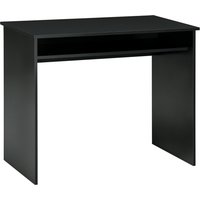 Computer Writing Desk Storage Compartment Workstation Learning Center Home Office 90W x 50D Aosom UK