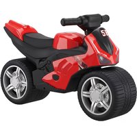AIYAPLAY Balance Bike with Music Extra-Wide Wheels Toddler Bike for Boys Girls Red