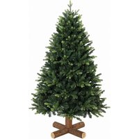 HOMCOM 5ft Hinged Artificial Christmas Tree