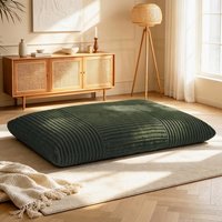 Convertible Bean Bag Chair Memory Foam Versatile Lounger Reading Gaming x 125W cm Aosom