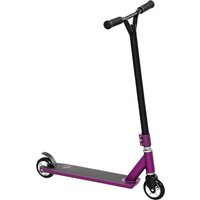 HOMCOM Stunt Scooter, 360° Entry Level Tricks Scooter w/ Lightweight Aluminium Deck and ABEC 7 Bearing, For Age 14+ Beginners, Purple