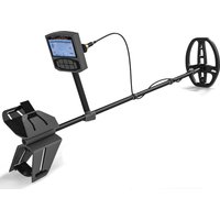 Outsunny Metal Detector for Adults and Beginners, Gold Detector with Higher Accuracy IP68 Waterproof Coil, 5 Professional Modes