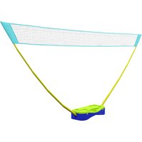 SPORTNOW Badminton Set with Volleyball Net, Portable Badminton Net with 2 Rackets, 2 Shuttlecocks and Carry Case, for Indoor Outdoor Sports Aosom UK