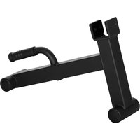 SPORTNOW Barbell Jack, Deadlift Jack w/ Non-Slip Handle, Easily Load & Unload 200kg Barbell Plates for Home Gym Deadlifting Weight Training Aosom UK