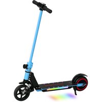 SPORTNOW Folding Electric Scooter for Kids Age 6-14 with Brakes, Front Suspension, Lightweight Aluminium, Max Speed 14 KM/H, Blue Aosom UK