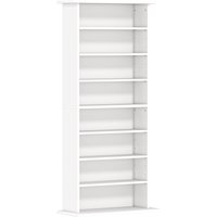 HOMCOM 360 CD Storage Unit - White | Aosom Ireland