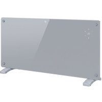 HOMCOM 2000W Smart Panel Heater Wall Mounted & Freestanding, Electric Heater with Weekly Timer, Open Window & Anti-Frost, Grey | Aosom Ireland