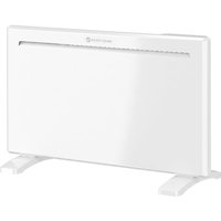 HOMCOM Smart Panel Heater Wall Mounted/Freestanding, Electric Heater with Weekly Timer, Open Window & Anti-Frost, 1500W, White