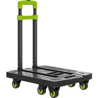 HOMCOM Sackkarre klappbar Metall Transportkarre mit Räder verstellbarem Griff max. 200kg 102 cm Transportwagen Inkl Spannseil Stapelkarre Sackkarren für Umzug Werkstatt Lager Aosom