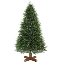 HOMCOM 7ft Hinged Artificial Christmas Tree