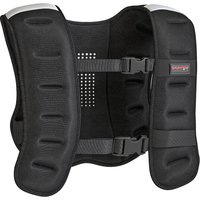 SPORTNOW Weighted Vest, 8 kg Weight Vest with Adjustable Straps, Reflective Strips, Black