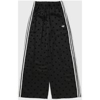 Adidas Women's Polka Dot Firebird Wide Trackpants Black