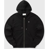 AMI Paris Men's Contrasted Ami De Coeur Hoodie Noir/Blanc Creme