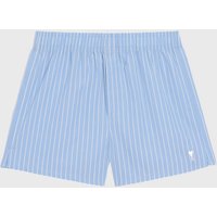 AMI Paris STRIPED SHORTS