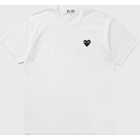 Comme des Garçons Play Men's Basic Logo T-Shirt White/Black