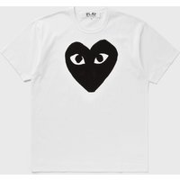 Comme des Garçons Play Men's Heart Logo T-Shirt White