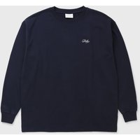 Drôle de Monsieur Men's Drôle Belissima Long Sleeve T-shirt Navy