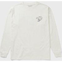 Drôle de Monsieur Men's Esquisse Slogan Long Sleeve T-shirt Off White