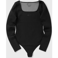 Nike Women's Form Longsleeve Bodysuit Black/Smoke Grey