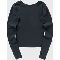 Nike Women's Zenvy Long Sleeve T-Shirt Seaweed/White