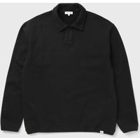Norse Projects Hjartdal Brushed Diagonal Cotton Fleece Polo