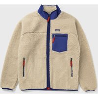 Patagonia Men's Classic Retro-X Jacket Dark Natural/Cobalt Blue