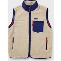 Patagonia Men's Classic Retro-X Vest Dark Natural/Cobalt Blue