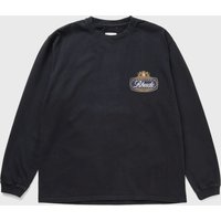 Rhude Men's Safari Crest Long Sleeve T-Shirt Vintage Black/Blue/Red