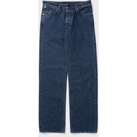 Stone Island Men's Grainy Indigo Denim Straight Leg Jeans Blue Medium Wash