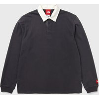 The North Face Men's Red Box Rugby Shirt Obsidian