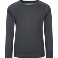 Talus – dziecięcy top z okrągłym dekoltem - Grey