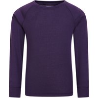 Talus – dziecięcy top z okrągłym dekoltem - Purple