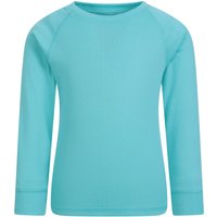 Talus – dziecięcy top z okrągłym dekoltem - Teal