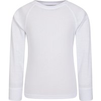 Talus – dziecięcy top z okrągłym dekoltem - White