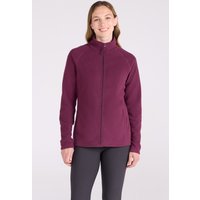 Mountain Warehouse Genießen Sie 11% Rabatt auf die burgunderrote DamenFleecejacke 5063005814855