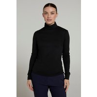 Meribel Cotton Roll - damski top - Black