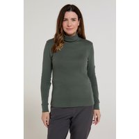 Meribel Cotton Roll - damski top - Green